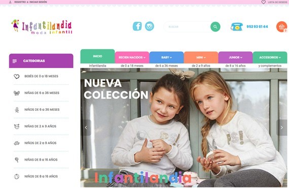 Infantilandia ahora también On-Line